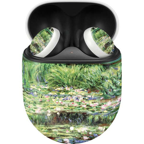 Claude Monet White Waterlilies, 1899 Google Pixel Buds Skin